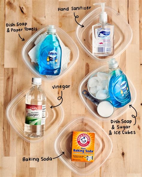How To Degrease Plastic Containers