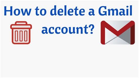 how to delete a account from gmail
