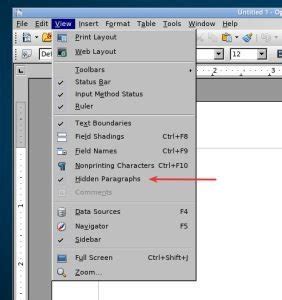 How To Delete A Blank Page In Openoffice Writer