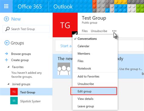how to delete a email group in outlook