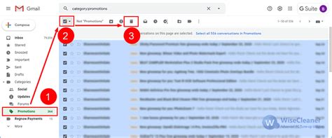 how to delete a file folder in gmail