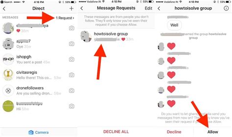 how to delete a friend request on instagram