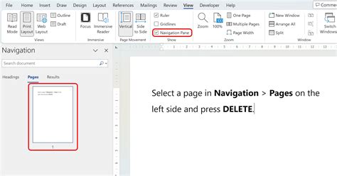 how to delete a page in word app on iphone