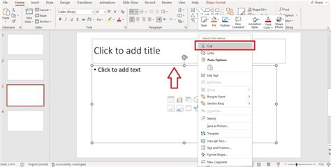 how to delete a placeholder in powerpoint