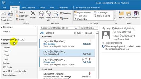 how to delete a reply email in outlook