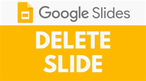 how to delete a slide in google slides on phone