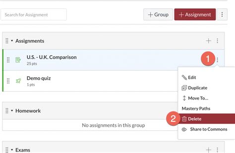 how to delete a submission comment on canvas as a student