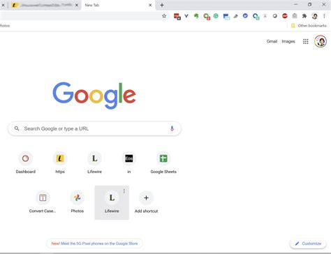 how to delete a tab in chrome shortcut key