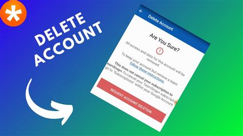 how to delete a teamsnap account