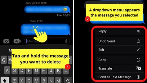 how to delete a text message on both sides