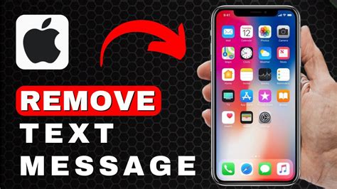 how to delete a text message on iphone 8