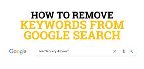 how to delete a word from google search