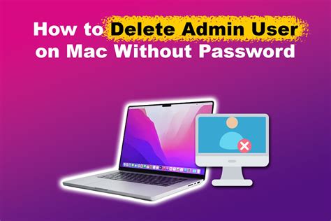 how to delete admin user on mac with password