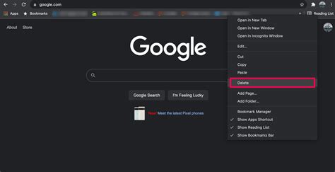 how to delete all bookmarks on chrome android