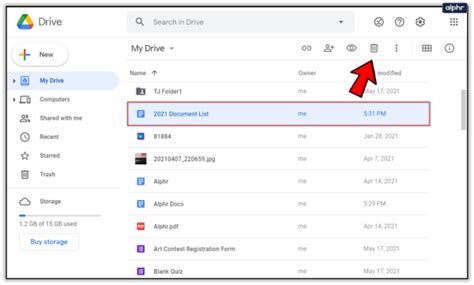 how to delete all documents from google docs