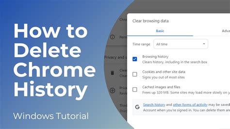 how to delete all history and passwords from chrome