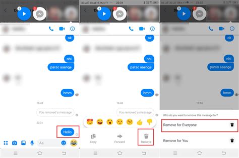 how to delete all messages on facebook messenger from both sides