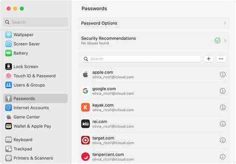 how to delete all saved passwords on mac