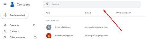 how to delete an email address from contacts in gmail