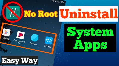 how to delete android system apps