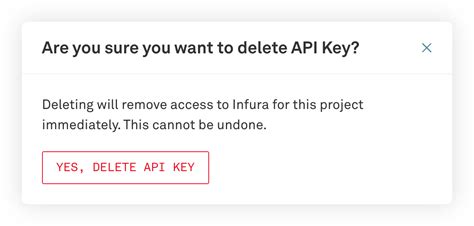 how to delete api key