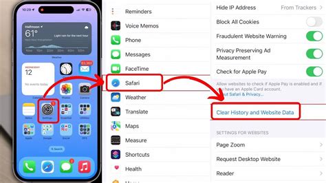 how to delete app cache on ios 18