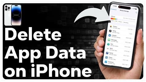 how to delete app data history on iphone