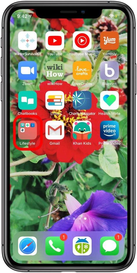 how to delete app folder on iphone