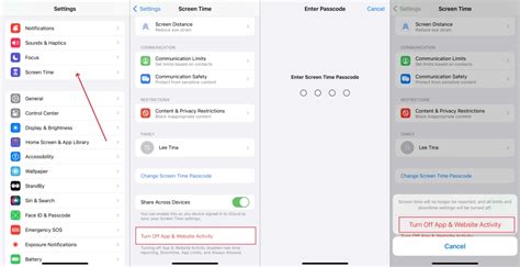 how to delete app screen time on iphone