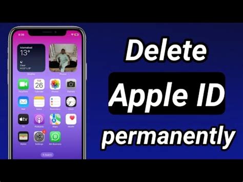 how to delete apple id permanently from computer