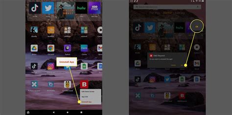 how to delete apps from fire tablet home screen