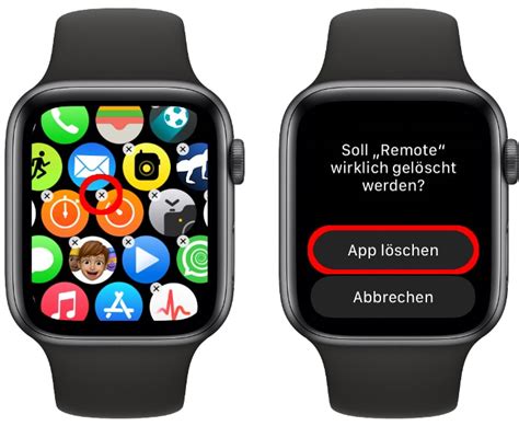 how to delete apps on apple watch from iphone