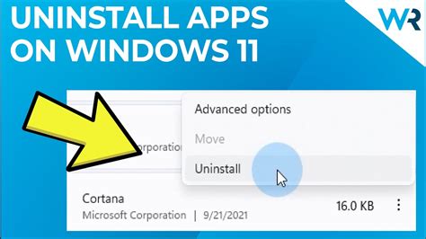 how to delete apps on pc windows 11