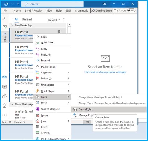 how to delete auto reply in outlook