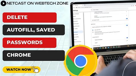 how to delete autofill passwords on google