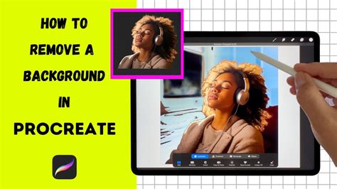 how to delete background of an image in procreate