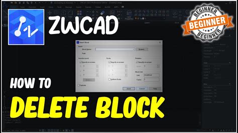 How To Delete Blocks In Autocad 2018