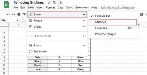 how to delete border on google sheets