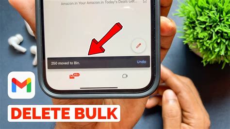 how to delete bulk email in gmail app