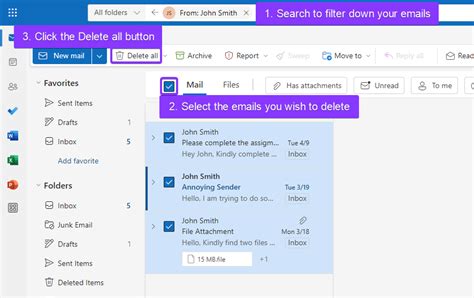 How To Delete Bulk Junk Emails