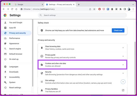 how to delete cache and cookies on chrome