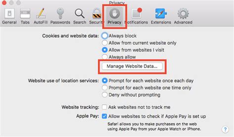 how to delete cache and cookies on safari browser
