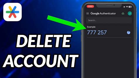 how to delete codes off google authenticator