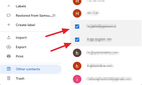 how to delete contact from gmail list