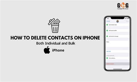 how to delete contacts from iphone in bulk