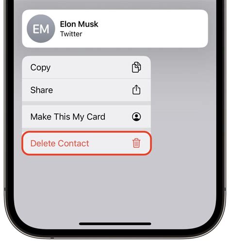 how to delete contacts in email address