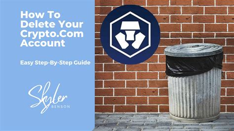 how to delete crypto com account