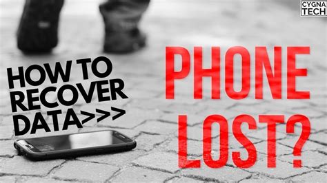 how to delete data from a lost phone