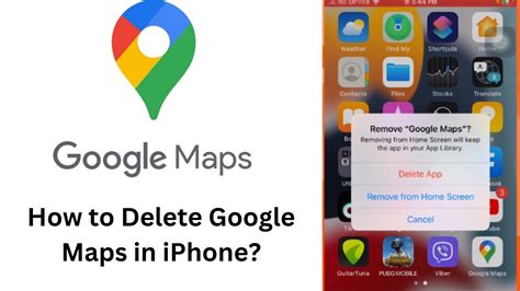 how to delete data from google maps on iphone