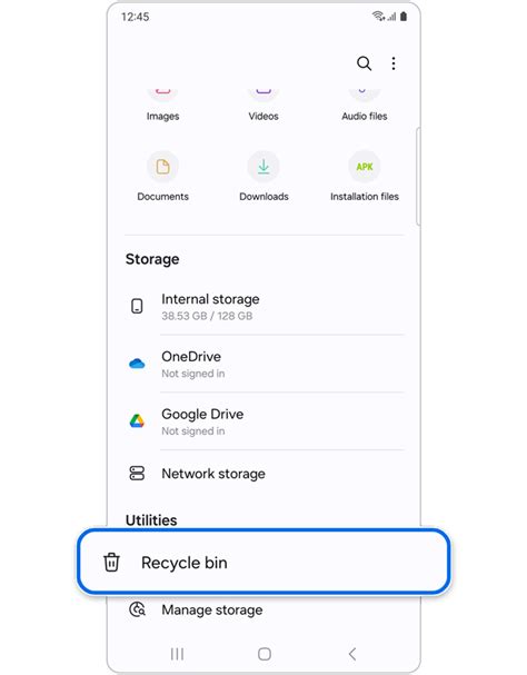 How To Delete Data From Recycle Bin In Samsung M30S